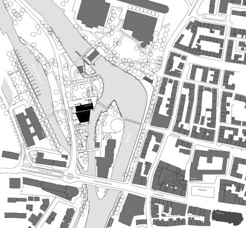 Lageplan, 1:2500

