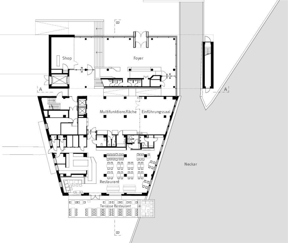 Grundriss Erdgeschoss, 1:200

