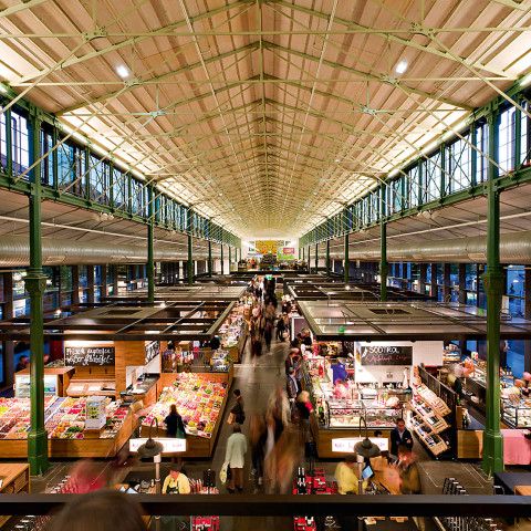 Neue Schrannenhalle am Viktualienmarkt München