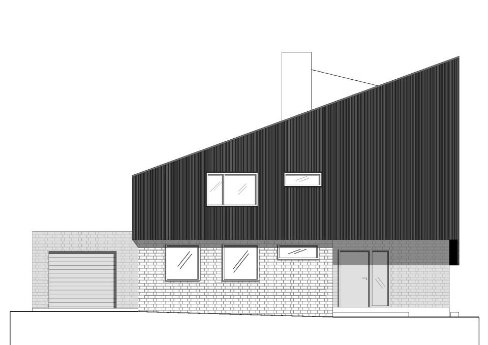Haus B_Ansicht Nord