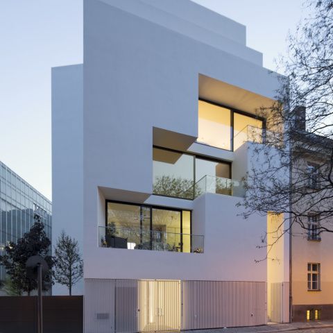 Wohnhäuser an der alten Stadtmauer Berlin