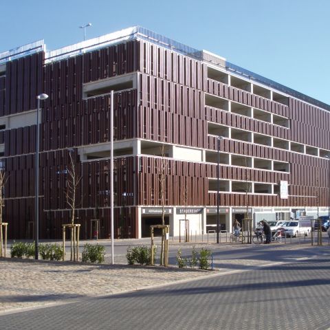 Quartiersgarage in Bremer Überseestadt