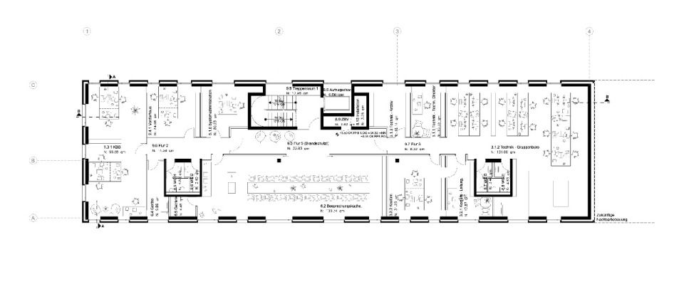 Grundriss 1. Obergeschoss