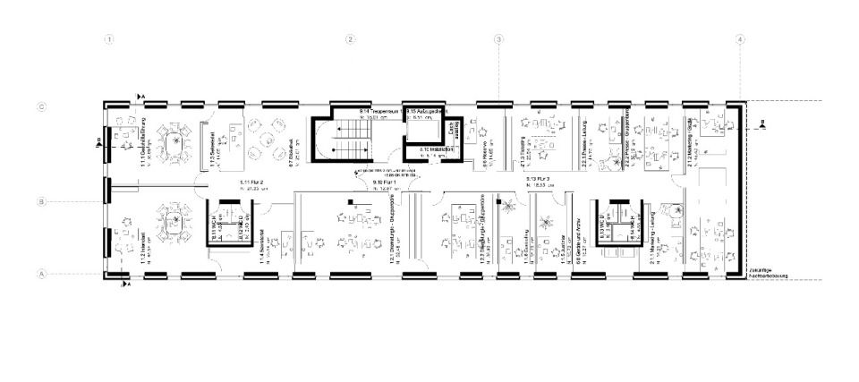 Grundriss 2. Obergeschoss