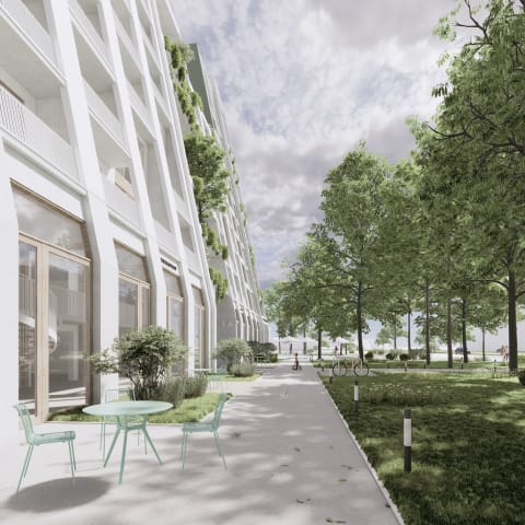 Mehr als Wohnen - eine Transformation des Bestandes - ein Quartier für Berlin- Lichtenberg