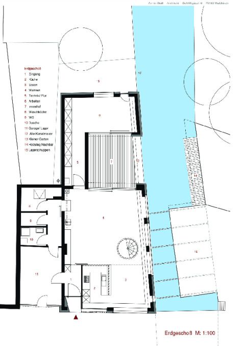 Grundriss Erdgeschoss