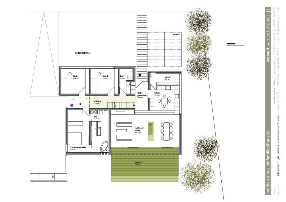 Grundriss Erdgeschoss