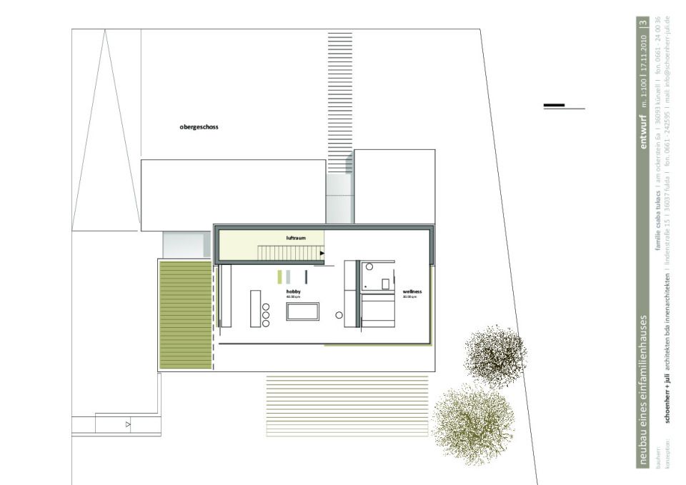 Grundriss Obergeschoss
