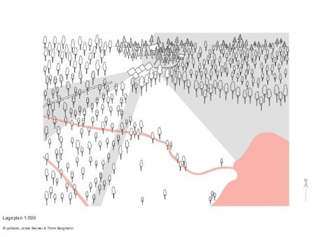 Lageplan  1:500