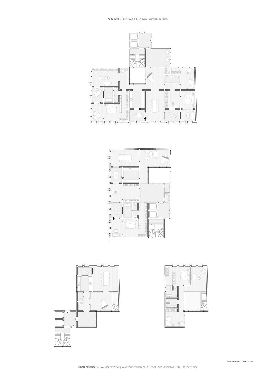 Wohnungstypen