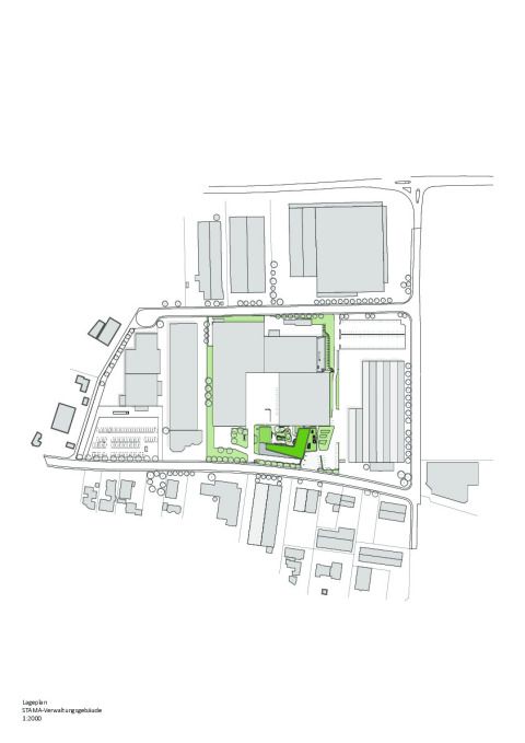 STAMA Lageplan 1:2000
