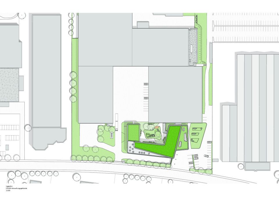 STAMA Lageplan 1:500