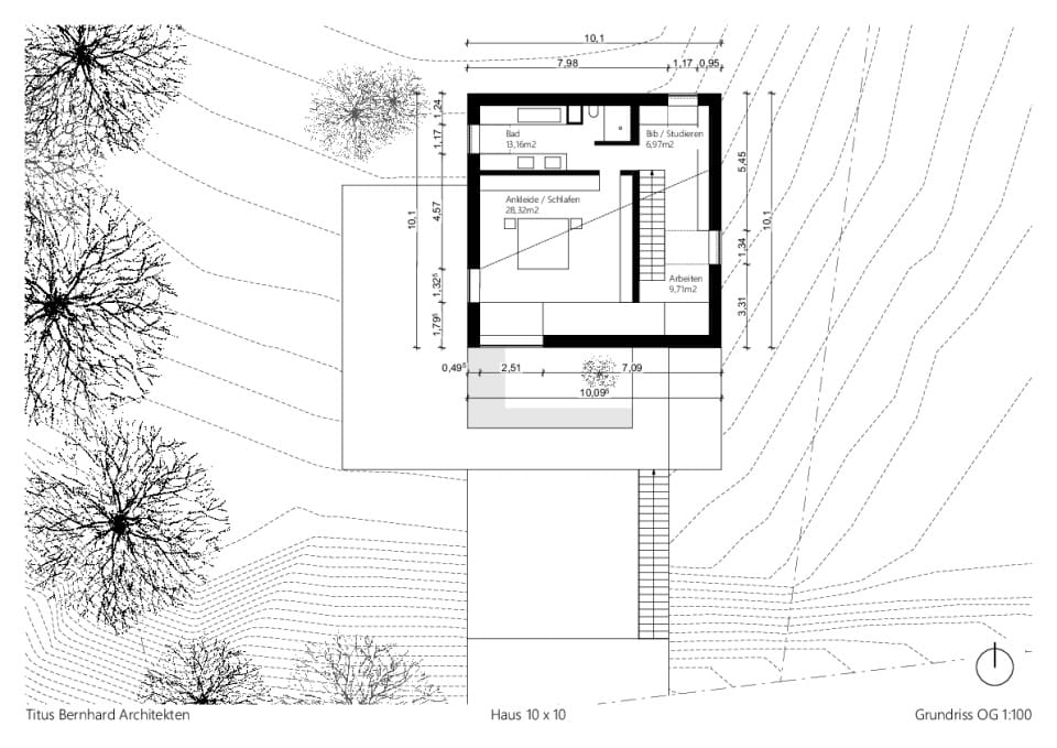 Haus 10 x 10 - Obergeschoss