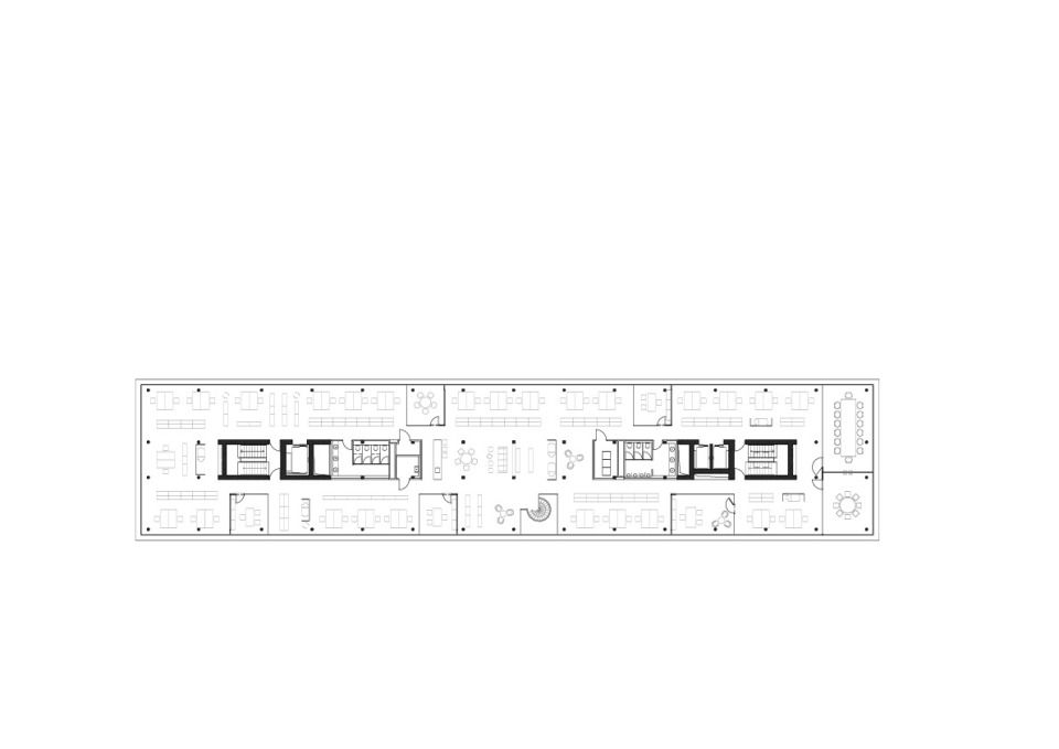 grundriss bürogeschoss