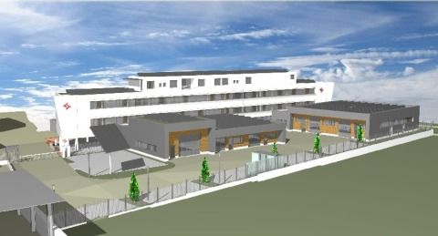 Neubau Bürogebäude mit Werkstätten und Zählertechnik