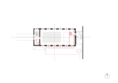 Grundriss Dachgeschoss 1:250