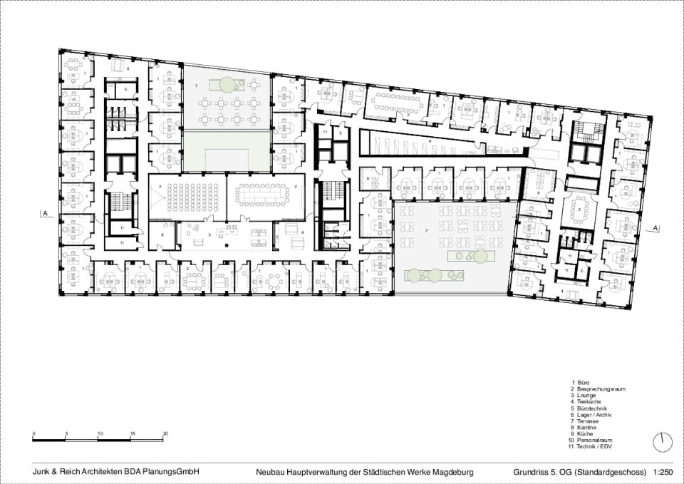 Grundriss 5. Obergeschoss