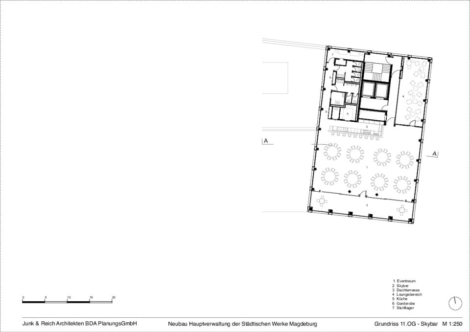 Grundriss 11. Obergeschoss
