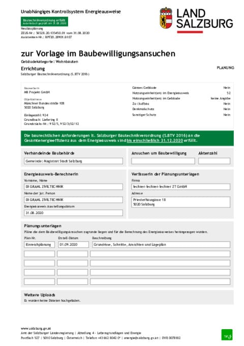Prüfungsergebis Wonteil