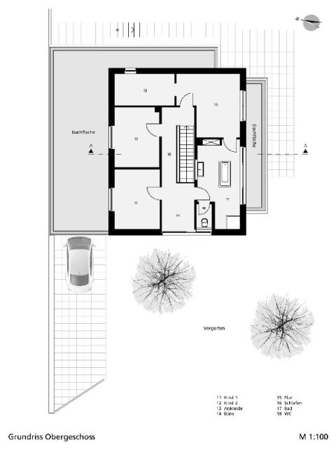 Grundriss Obergeschoss