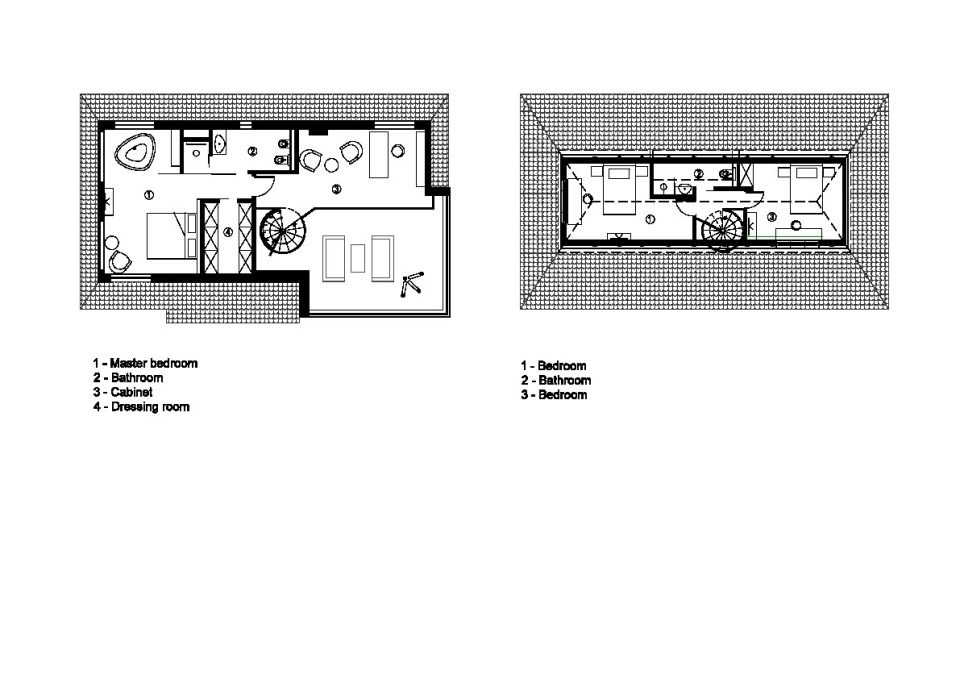 Grundriss OG 1+2