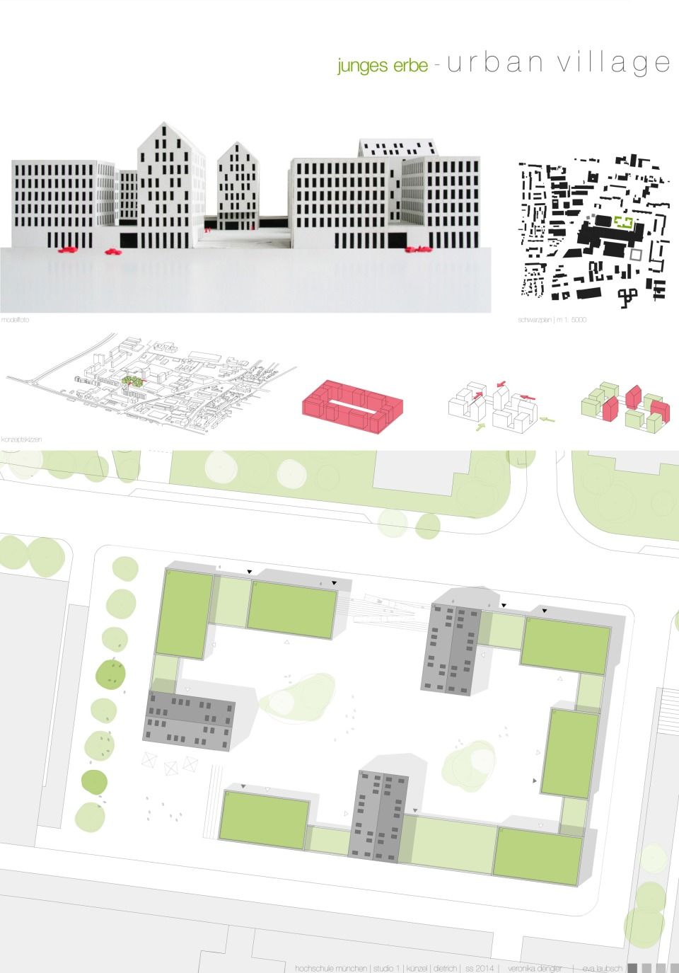 Plan 1/4