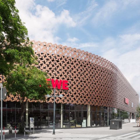 REWE Bad Kreuznach, Neubau eines Nahversorgungszentrums mit Parkhaus