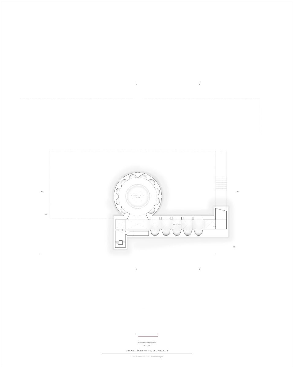 Grundriss Unterschoss // M 1:200