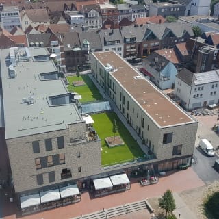 Umbau des ehemaligen Hertie-Kaufhauses in Lünen zu einer Wohn- und Geschäftsimmobilie