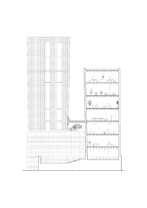 Schnitt Ateliers