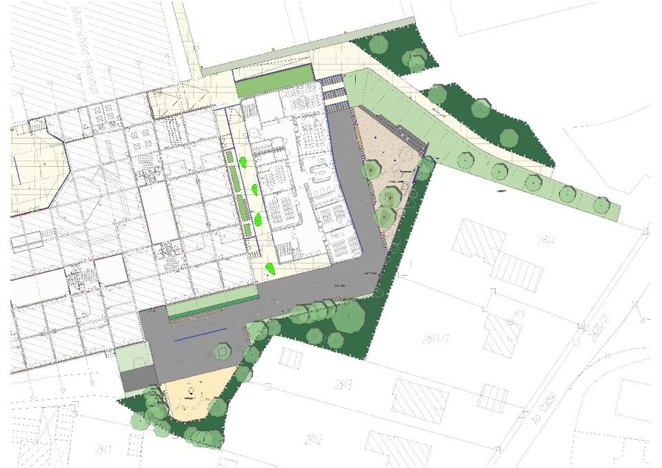 Lageplan Freianlagen