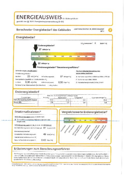 Energiesausweise Häuser: 28, 38, 48, 58