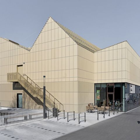 Neue Mitte Hallstadt_Neubau Marktscheune