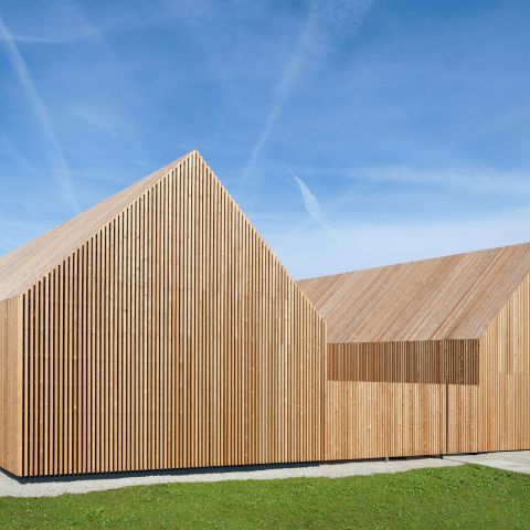 Wohnhaus aus Holz