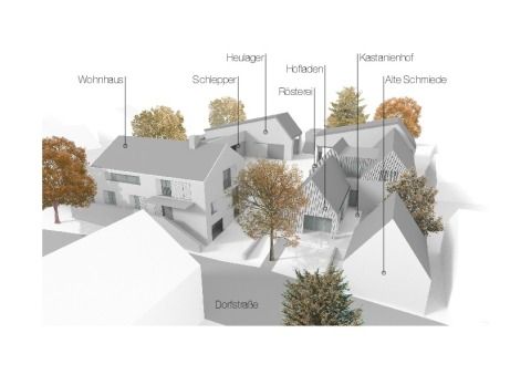 Wiederaufbau Dreiseit-Hof