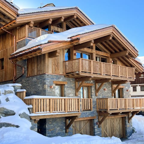 „Les chalets de la Combe“ und „Les Chalets du Nant du Four“