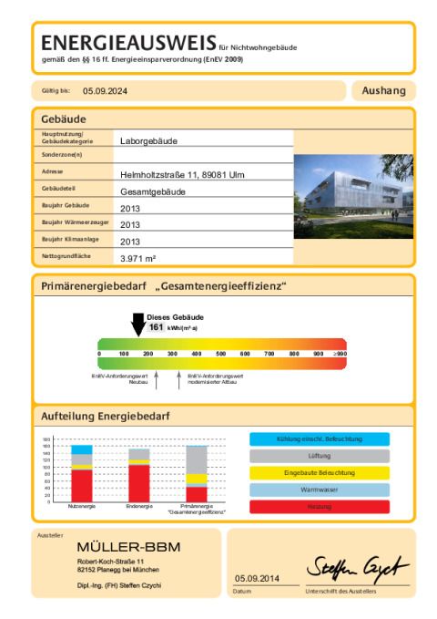 Energieausweis