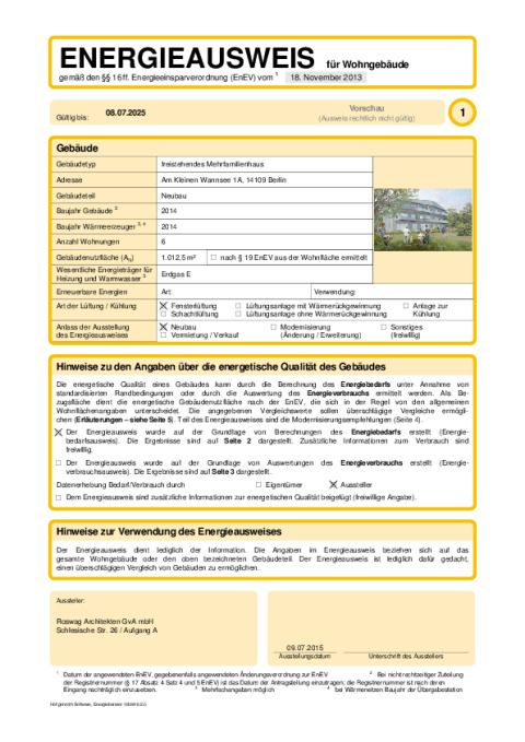 Energieausweis