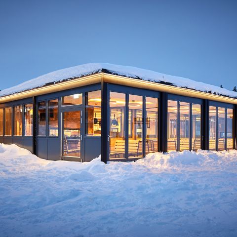 Neubau eines Restaurants im Skigebiet Feldberg