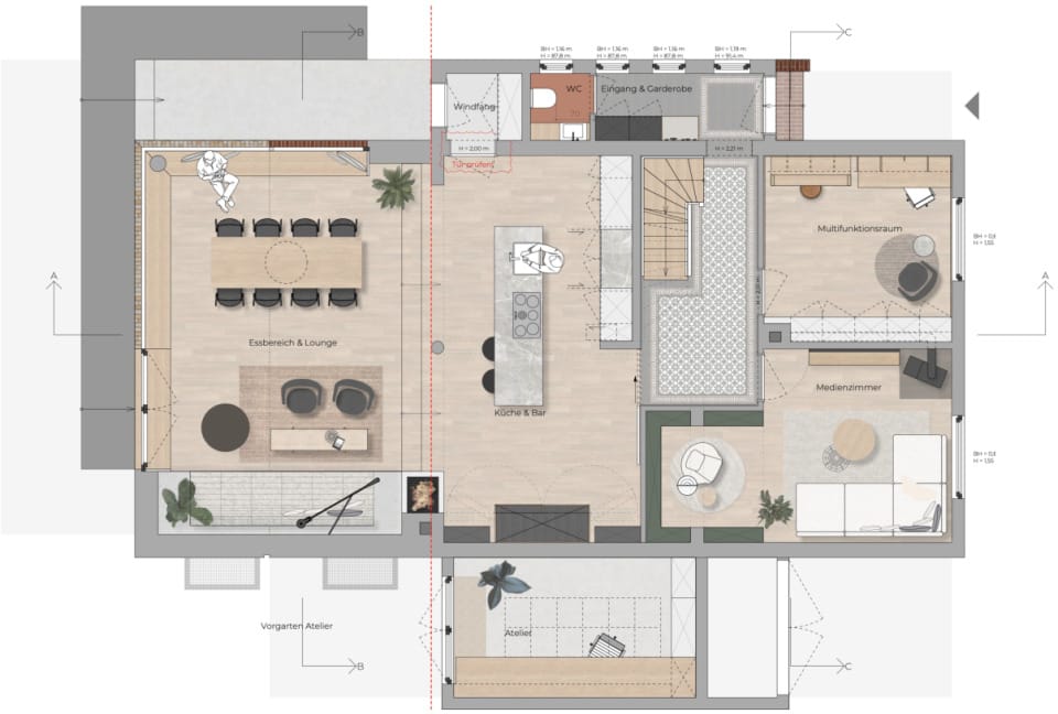 Grundriss EG