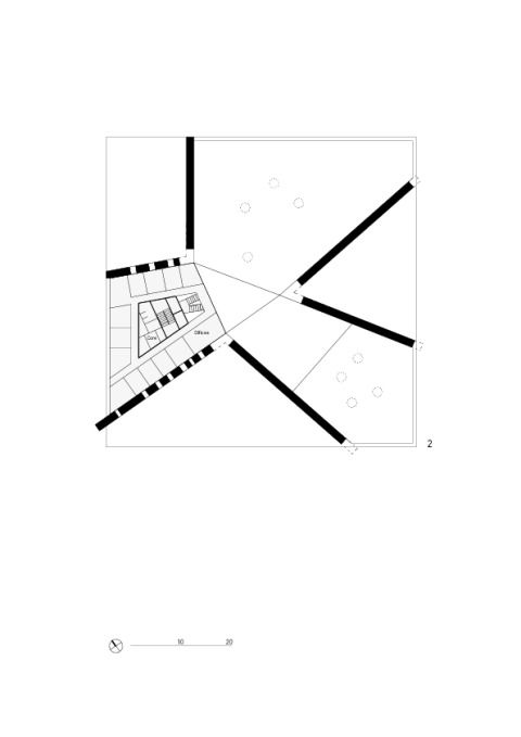 2. Obergeschoss  ©Pysall Architekten