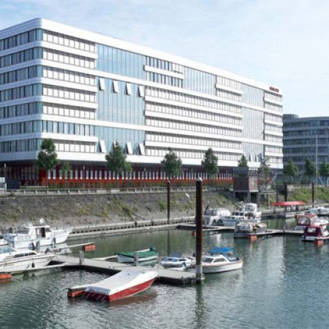 Firmenzentrale im Duisburger Innenhafen