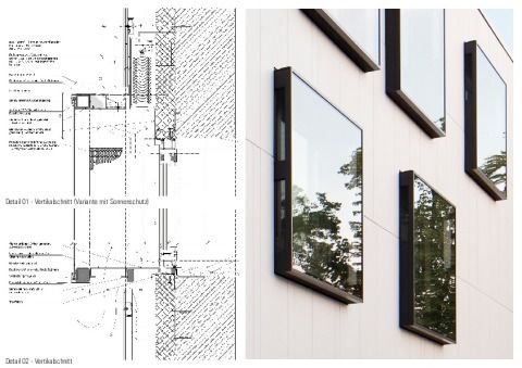 Detail Kastenfenster (Schnitt)