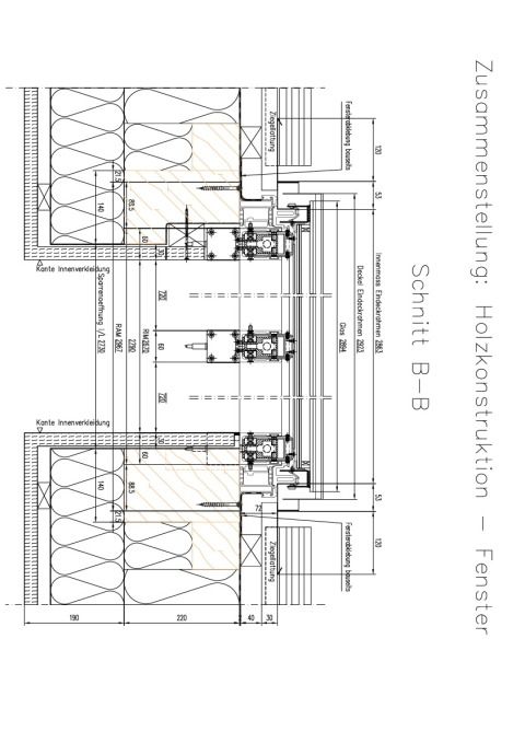 Horizontalschnitt Lamellenfenster s:203