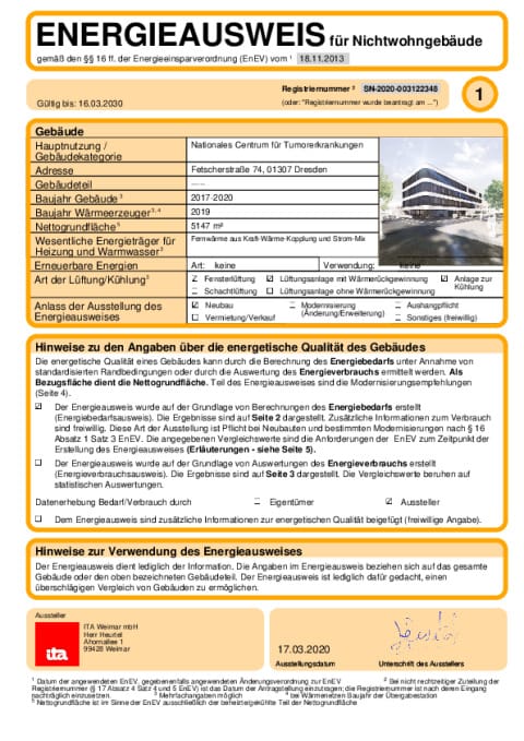 NCT Energieausweis