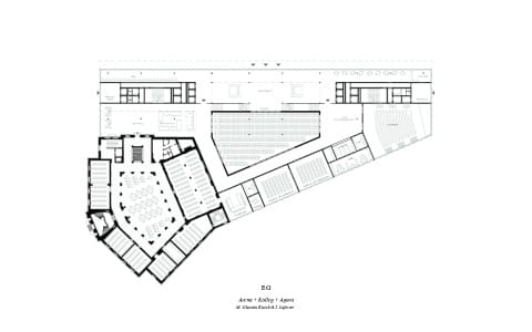 Grundriss - EG - Agora & Arena & Kolleg