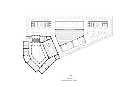 Grundriss - 2.OG - formel & informelle Arbeitsplätze