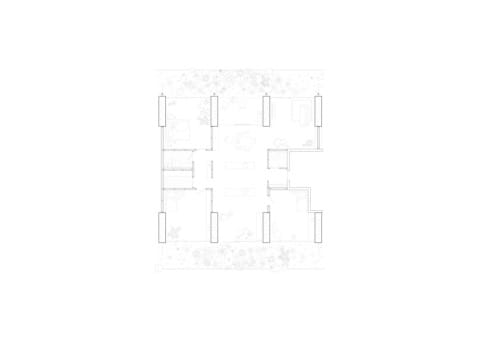 Grundriss Wohnung 1:50