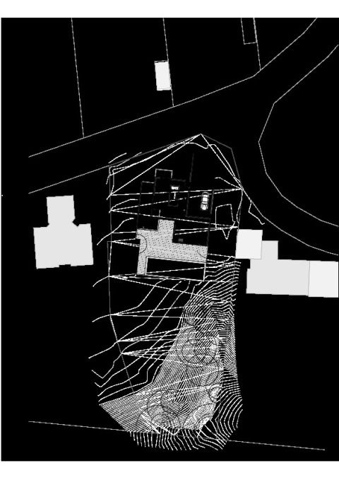 Grundriss Erdgeschoss mit Umgriff
