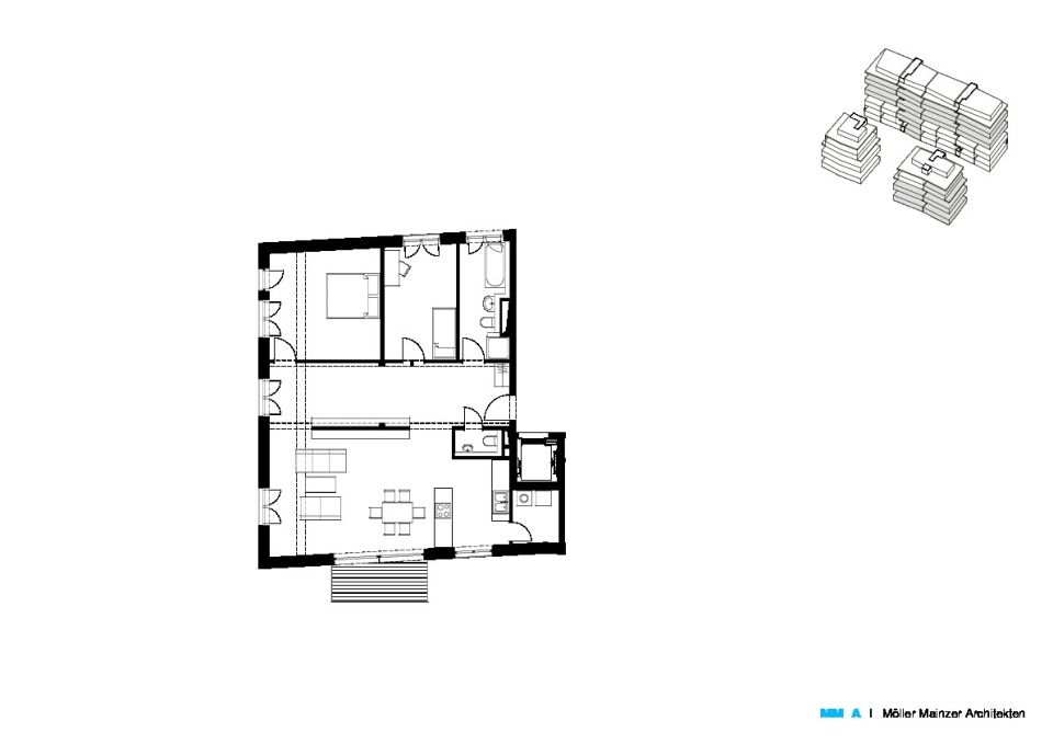 Wohnung Typ 2a